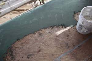 Typical Waterproof System Installation Setbacks